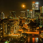 Singapore by night