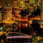 Singapore by night