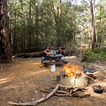 Nachtlager im Wald 3