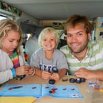 Legobauen während dem Fahren