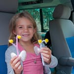 Schmetterlingsbastelei